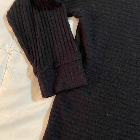 💚 Gap Ribbed Tunic Sweater Half Sleeve Size XL - Picture 2 of 4